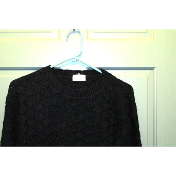 Bobbie Brooks Anywear Womens Black Crewneck Long Sleeve Pullover Sweater Size 10 - Picture 2 of 7